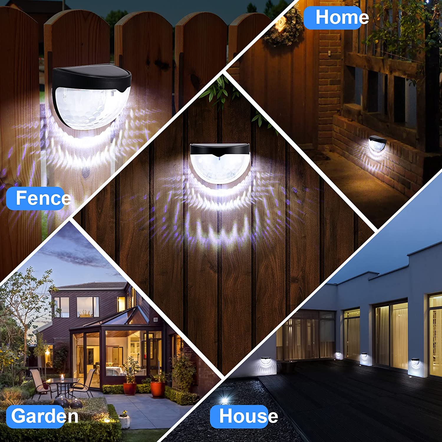 LED Solar Light Outdoor Wall L - Waterproof Junction Box Solar ulasan dan harga