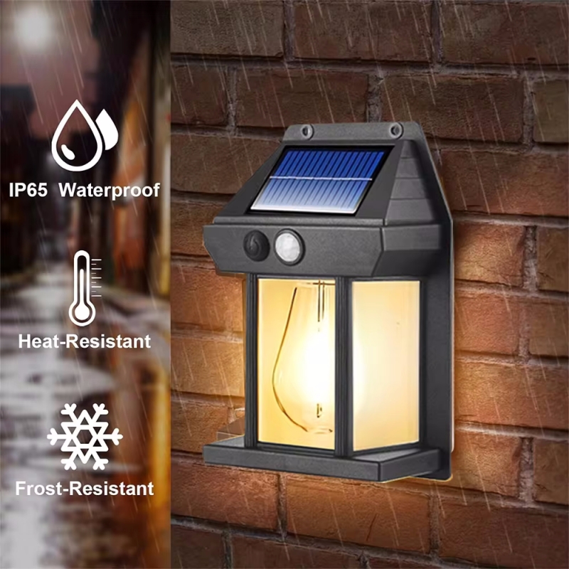 Solar Wall Light Outdoor Water - Waterproof Junction Box Solar ulasan dan harga