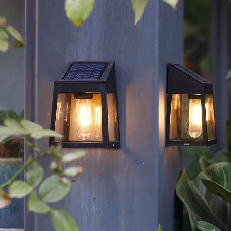 Solar Wall Light Outdoor Water - Waterproof Junction Box Solar ulasan dan harga