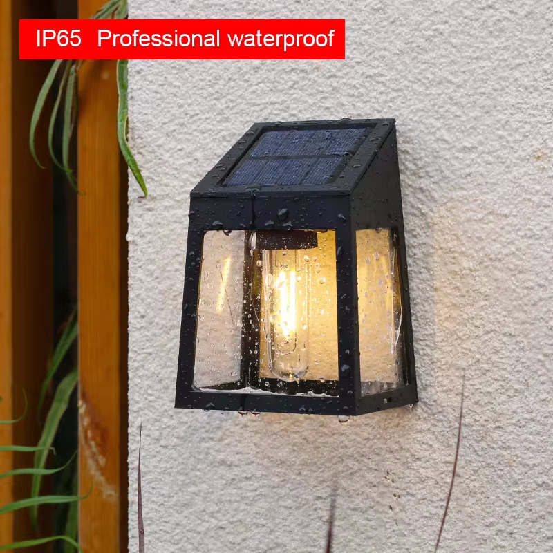Solar Wall Light Outdoor Water - Waterproof Junction Box Solar ulasan dan harga