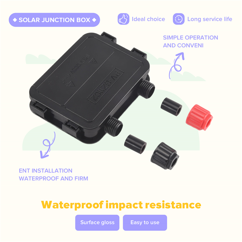 AT59 Photovoltaic Junction Box - Waterproof Junction Box Solar ulasan dan harga