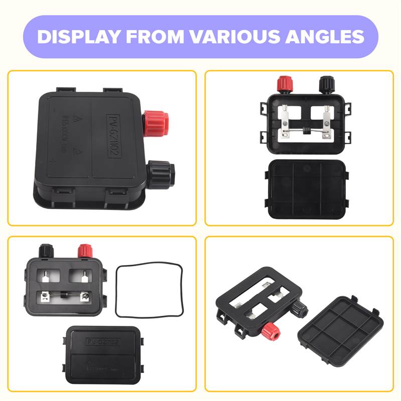 AT59 Photovoltaic Junction Box - Waterproof Junction Box Solar ulasan dan harga