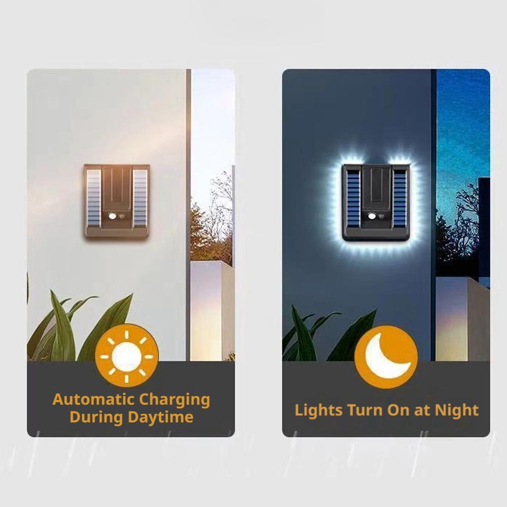Foldable LED 120° Solar Light  - Waterproof Junction Box Solar ulasan dan harga