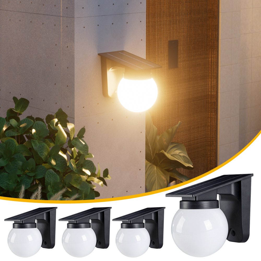 Solar Sphere Wall Lights Outdo - Waterproof Junction Box Solar ulasan dan harga