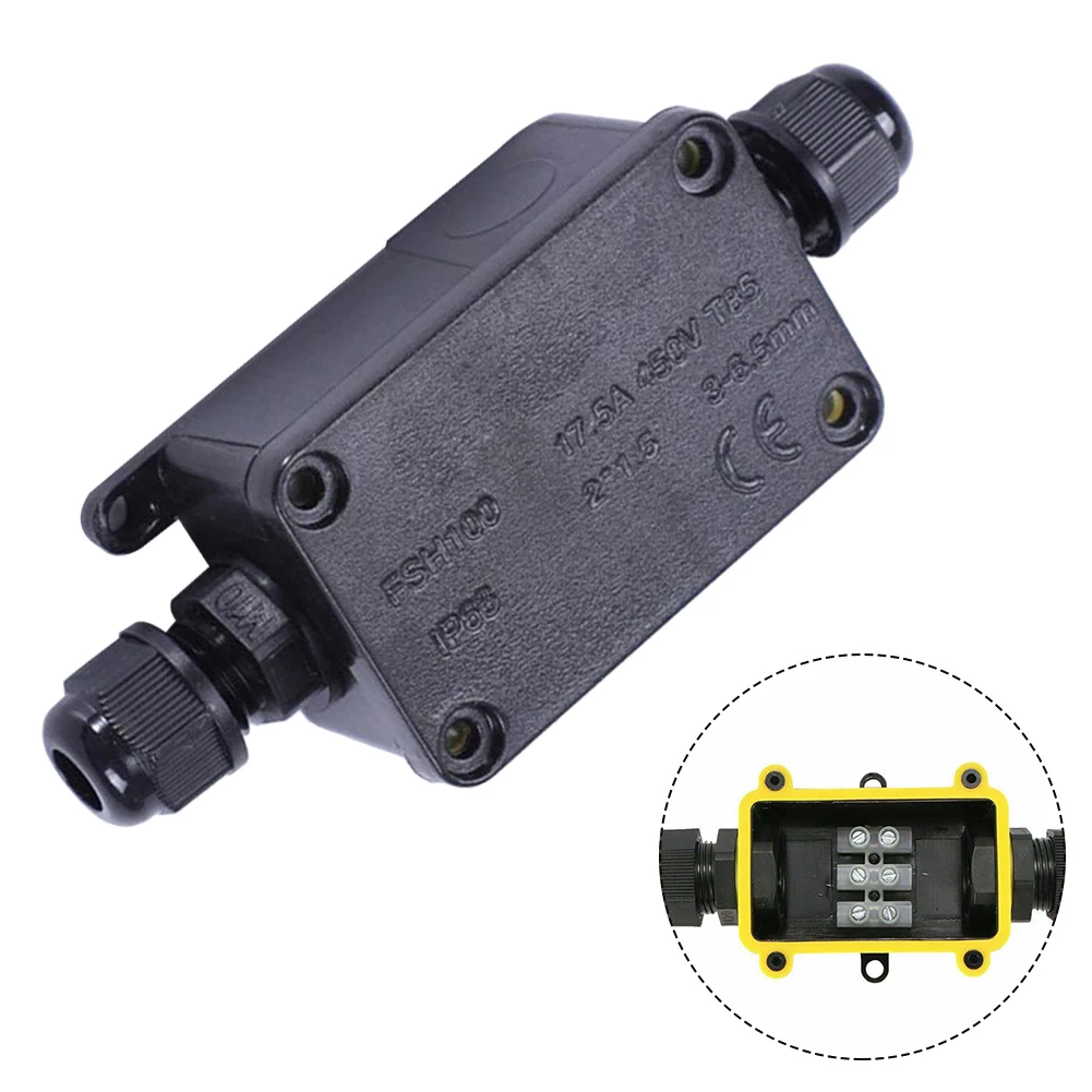 2 Way Outdoor Junction Box Wat - Waterproof Junction Box Solar ulasan dan harga