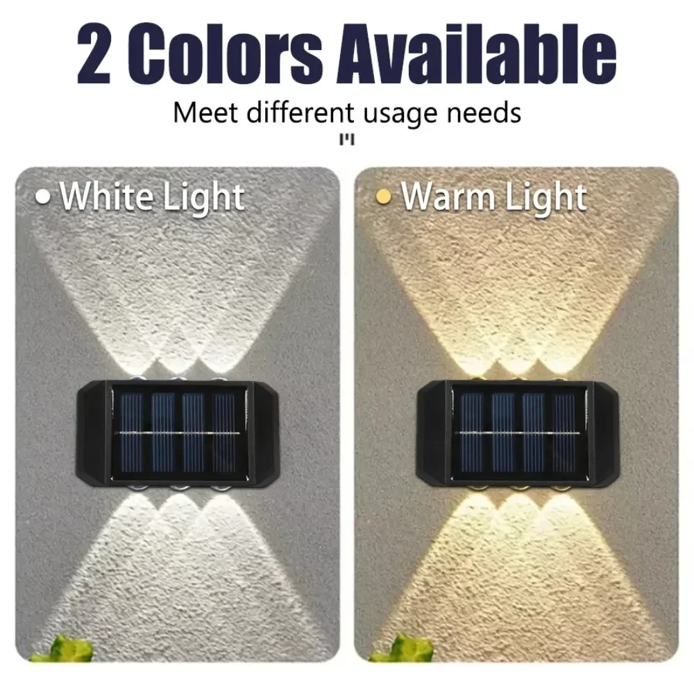 4/6/8 LED Solar Outdoor Light  - Waterproof Junction Box Solar ulasan dan harga