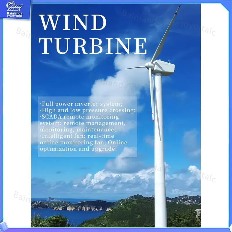 3KW 5KW 10KW Hybrid Wind Solar - Renewable Energy Solutions ulasan dan harga